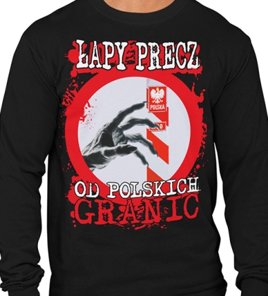 LONGSLEEVE PATRIOTYCZNI ŁAPY PRECZ